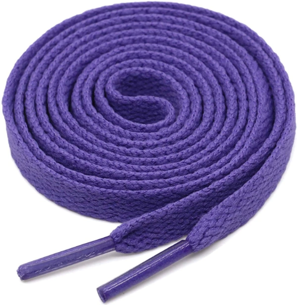 GRAH SANGRAH® (2 Pair) Shoelaces for Hiking Shoes, Outdoor Walking Sneakers, Outdoor Hiking, Climbing, Basketball, Work Boot, Running , Sport Shoes  - 120 CM, Purple